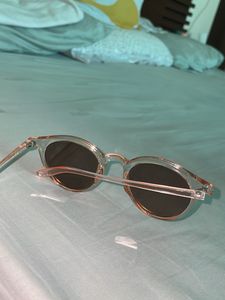 Round Pink Frame Sunglasses