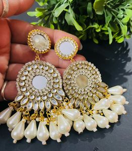 Woman’s Husband Fancy Party Earrings