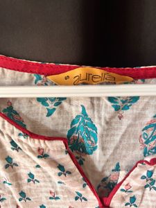Leaf Print Kurta