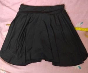 Black Gym Skater Skorts