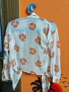 Flower Print shrug