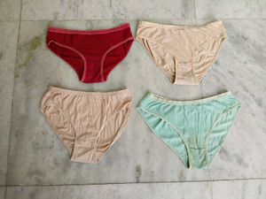 Comfortable Cotton Panties (Set of 4)