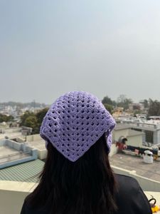 Crochet Bandana Headscarf