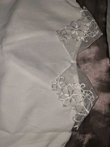 Elegant White Lace Collar Blouse