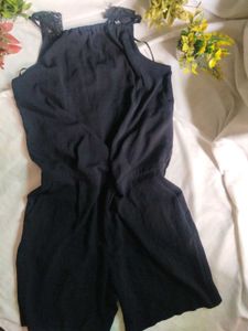 short nee jumsuit