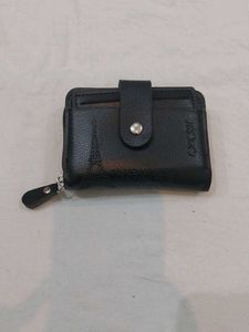 Black Eiffel Tower Wallet