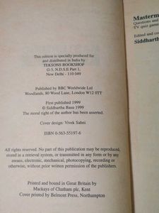 Mastermind India by Siddhartha Basu
