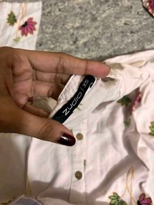 Floral Print Cotton Kurta
