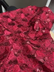 Embroidered Silk Blouse