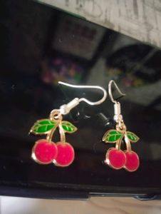 Cherry Dangle Earrings