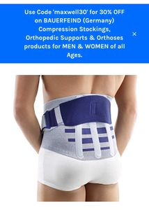 Medical Lumbar Support Belt (Unisex)