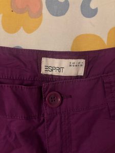 ESPRIT Purple Casual Shorts