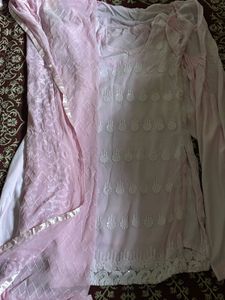 Baby Pink Kurta Set🩷✨🎀
