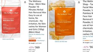 The Wellness Shop Bikini Wax Powder