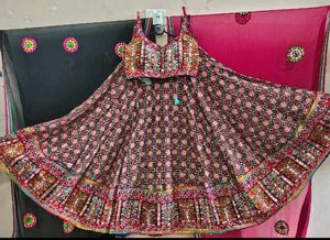 Embroidered Lehenga Choli Set