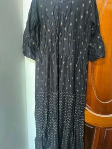 Black maxi gown