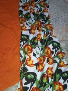 Orange Graphic night suits