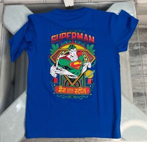 Men's Superman Logo T-Shirt M SIZE
