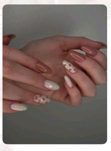 Elegant French Tip Press-On Nails
