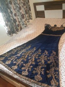 Stone Work Party Wear Gown