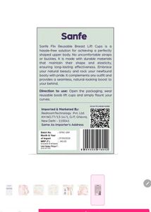 Sanfe Flix Reusable Breast Lift Cups NEW