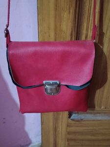 Chic Red  Bag