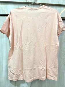 Vero Moda - Pink 'LOVE' Graphic T-Shirt