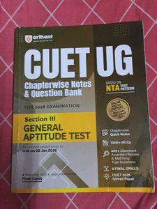 CUET UG Chapterwise Notes & Question Bank 2026
