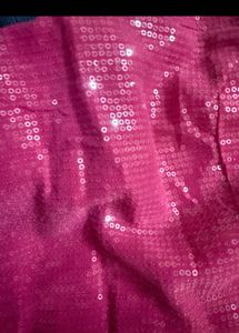 Floral Blingy Vintage Pink Lehenga Choli Set Y2k