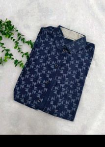 Navy blue Stylish Men's shirt
