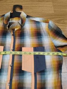 Checked Pattern Shirt