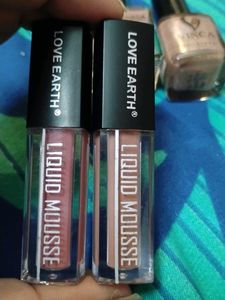 Love Earth Liquid Mousse Lipsticks (2 shades)