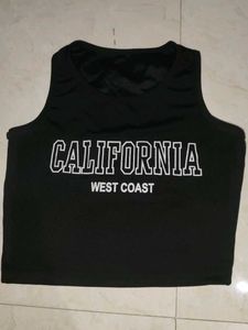 California West Coast Crop Top