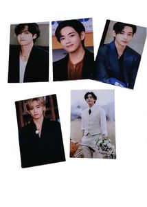 Taehyung (V) 🐯 Bias Pack – Set of 5 Photocards