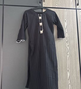 Elegant Black Kurta