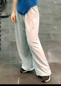 Comfortable Jogger Pants - Grey &amp; Black