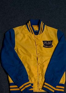 Varsity Jacket - Yellow & Blue