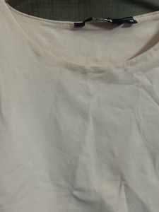 Pale Pink Sleeveless Crop Top