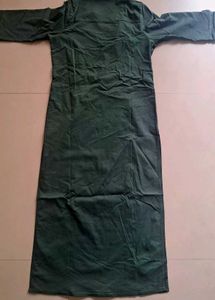 Green kurti with button design