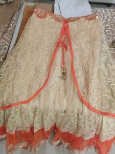 long netted gown