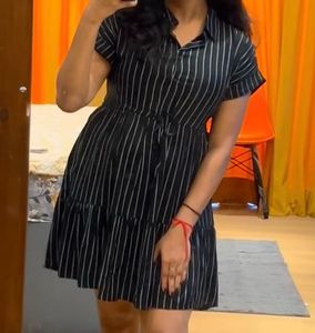 Striped Mini Dress
