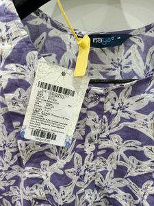 Elegant Floral Print Maternity Dress