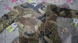 Feather Print Tee