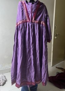 Elegant Purple Kurta