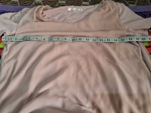 Elegant Pink Layered Tunic Top