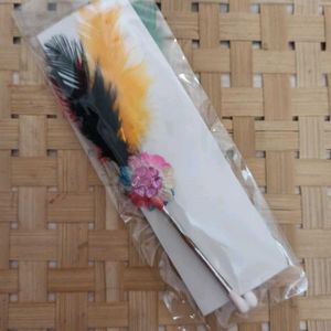 Feather &amp; Flower Tilak Applicator (2)