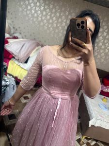 Elegant Pink Tulle Dress🎀❤️
