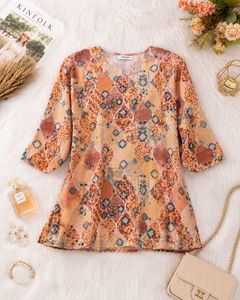 L and XL size Boho Print Kurta Top