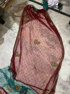 Embellished y2k Silk Saree