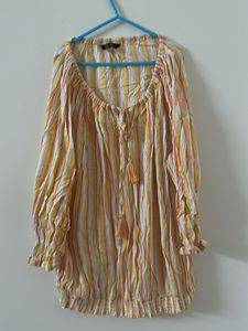 Striped Boho Blouse